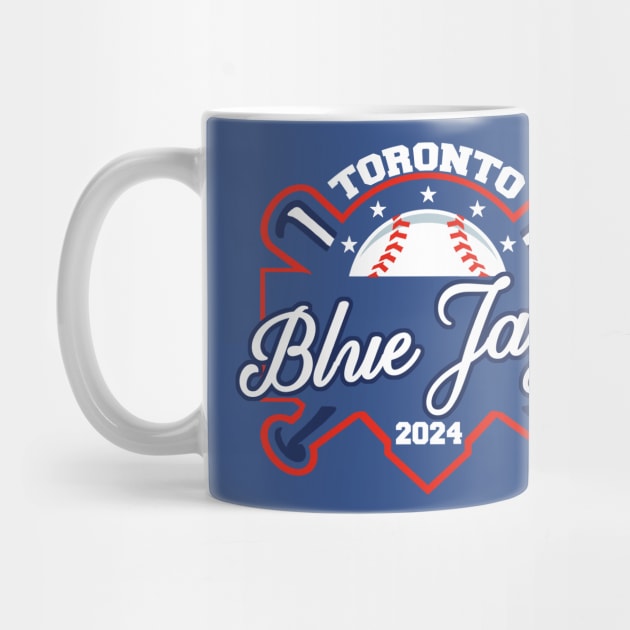 Blue Jays Baseball by CovpaTees